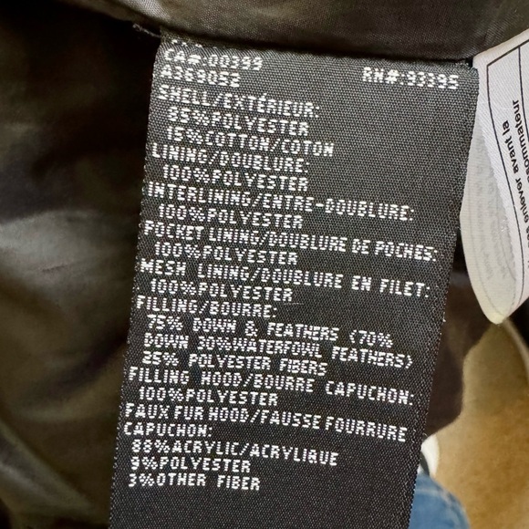 Attic Expedition Chevron Quilted Down Coat - Picture 12 of 13